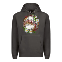 Smoke baseball with patterns Premium Hoodie - texasbilliewilder