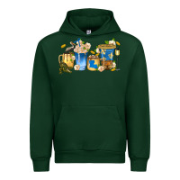 Forest Green louisiana coffee cups Urban Hoodie - texasbilliewilder