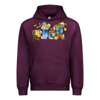 Mauve Wine louisiana coffee cups Urban Hoodie - texasbilliewilder