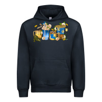 Navy louisiana coffee cups Urban Hoodie - texasbilliewilder
