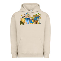 Pigment French Oak louisiana coffee cups Urban Hoodie - texasbilliewilder