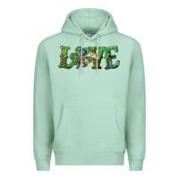 Seafoam love with shamrock Premium Hoodie - RanaPortraitStore