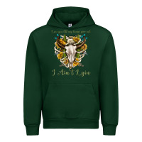 Forest Green love you till my lungs give out i aint lying Urban Hoodie - texasbilliewilder