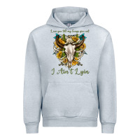 Heather Grey love you till my lungs give out i aint lying Urban Hoodie - texasbilliewilder