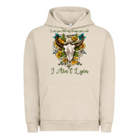 Pigment French Oak love you till my lungs give out i aint lying Urban Hoodie - texasbilliewilder