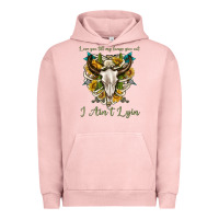 Pigment Salmon love you till my lungs give out i aint lying Urban Hoodie - texasbilliewilder