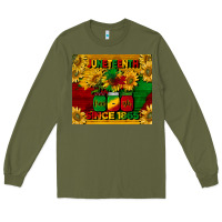 Army Green juneteenth since 1865 tumbler Long Sleeve Tee - BarkalooDesign
