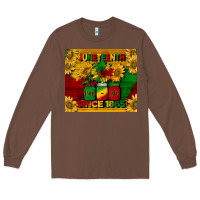 Chestnut juneteenth since 1865 tumbler Long Sleeve Tee - BarkalooDesign