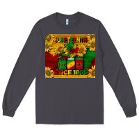 Smoke juneteenth since 1865 tumbler Long Sleeve Tee - BarkalooDesign