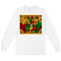 White juneteenth since 1865 tumbler Long Sleeve Tee - BarkalooDesign