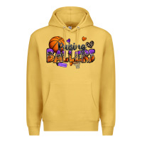 Antique Gold raising ballers basketball Premium Hoodie - Zillion Design Studio
