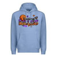 Colony Blue raising ballers basketball Premium Hoodie - Zillion Design Studio