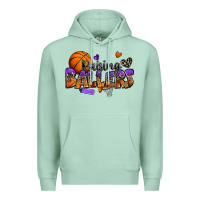 Seafoam raising ballers basketball Premium Hoodie - Zillion Design Studio