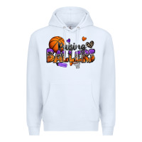 White raising ballers basketball Premium Hoodie - Zillion Design Studio