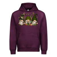 Mauve Wine hunter gnomes Urban Hoodie - Zillion Design Studio