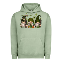 Pigment Oil Green hunter gnomes Urban Hoodie - Zillion Design Studio