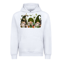 White hunter gnomes Urban Hoodie - Zillion Design Studio