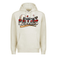 Oatmeal Heather raising ballers baseball Premium Hoodie - Zillion Design Studio