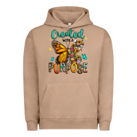Pigment Burro created with a purpose Urban Hoodie - RanaPortraitStore