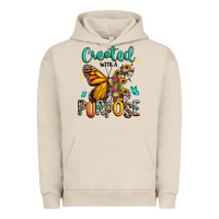 Pigment French Oak created with a purpose Urban Hoodie - RanaPortraitStore