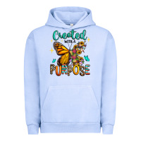 Pigment Grape Ice created with a purpose Urban Hoodie - RanaPortraitStore
