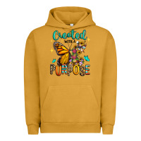 Pigment Peanut Butter created with a purpose Urban Hoodie - RanaPortraitStore