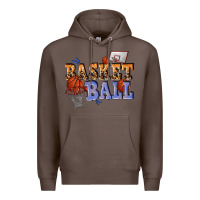 Coffee basketball Premium Hoodie - texasbilliewilder