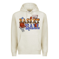 Oatmeal Heather basketball Premium Hoodie - texasbilliewilder