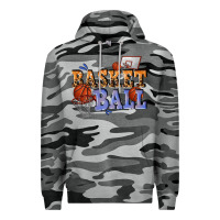 Slate Camo basketball Premium Hoodie - texasbilliewilder