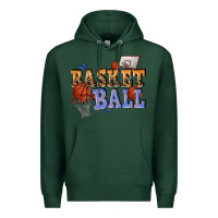 Sports Green basketball Premium Hoodie - texasbilliewilder