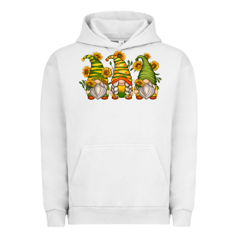Sunflower Gnomes Urban Hoodie by Zillion Design Studio | Teevron