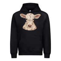 Black charolais calf Urban Hoodie - RanaPortraitStore