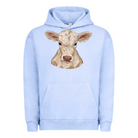 Pigment Grape Ice charolais calf Urban Hoodie - RanaPortraitStore