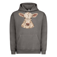 Pigment Tornado charolais calf Urban Hoodie - RanaPortraitStore