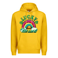 Lemon Lucky and blessed rainbow Premium Hoodie - RanaPortraitStore