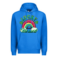 True Royal Lucky and blessed rainbow Premium Hoodie - RanaPortraitStore