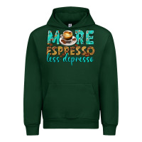 Forest Green more espresso less depresso western Urban Hoodie - texasbilliewilder