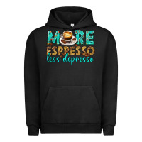 Pigment Black more espresso less depresso western Urban Hoodie - texasbilliewilder