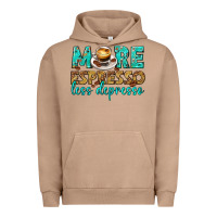 Pigment Burro more espresso less depresso western Urban Hoodie - texasbilliewilder