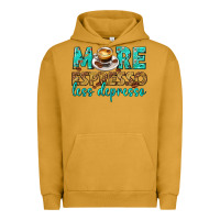 Pigment Peanut Butter more espresso less depresso western Urban Hoodie - texasbilliewilder
