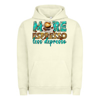 Pigment Pistachio more espresso less depresso western Urban Hoodie - texasbilliewilder