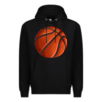Black basketball Premium Hoodie - texasbilliewilder