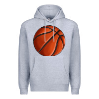 Heather Grey basketball Premium Hoodie - texasbilliewilder