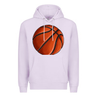Lilac basketball Premium Hoodie - texasbilliewilder