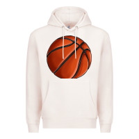 Pale Pink basketball Premium Hoodie - texasbilliewilder