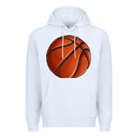 White basketball Premium Hoodie - texasbilliewilder