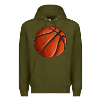 Army Green basketball Premium Hoodie - texasbilliewilder