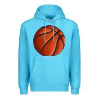 Ocean Blue basketball Premium Hoodie - texasbilliewilder