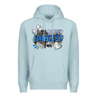 Blue Mist little sister biggest fan volleyball Premium Hoodie - Zillion Design Studio