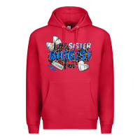 Cardinal little sister biggest fan volleyball Premium Hoodie - Zillion Design Studio